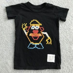 Lite Brite Mr. Potato Head shirt for toddler.